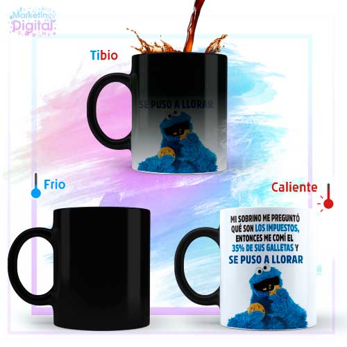 Taza Mágica 11onz  Merchandising Perú